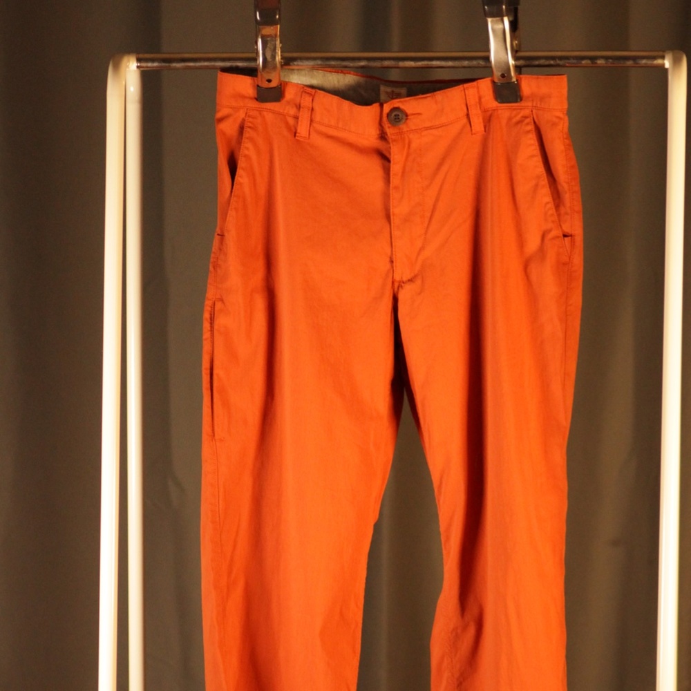 Dockers Men’s Orange Slim Fit Chino Pants W32 X L32